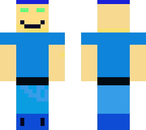 blue dude