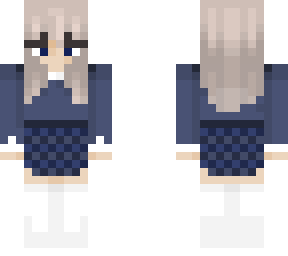 blue girl