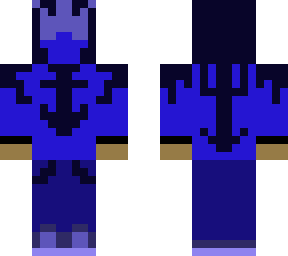 blue man | Minecraft Skin