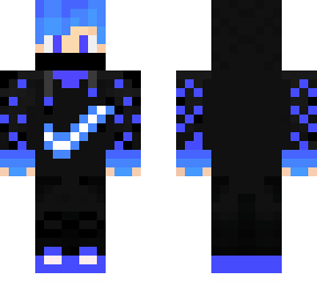 blue nike boy