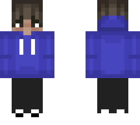 boy with blue hoodie