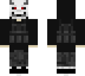 boy with demon mask