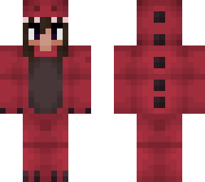 brown haired dinosaur skin (longer hair)