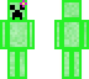 cute creeper/skeppy