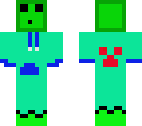 cyan slime gamer