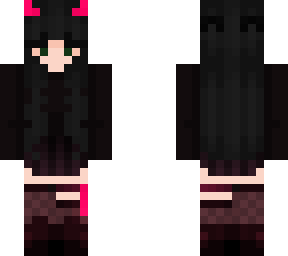 devil pink red