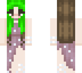 e-girl in princess dress