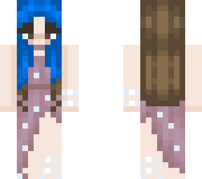 e-girl in princess dress