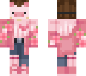 edit of user carrotsproutsalt's wilbur soot pink parrots skin!