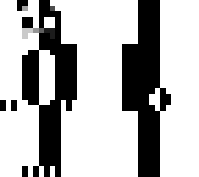 ellenor the black and white bear