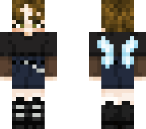 femme fairy grudge skin! w/ fairy wings!
