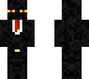 flaming enderman suit