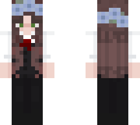 girl in suit