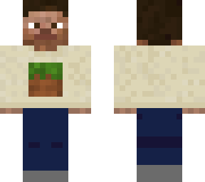 grass block steve (my main skin) (fixed)