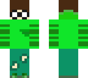 grren boy w goggles