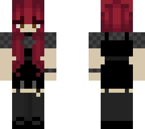 grunge girl with red hair