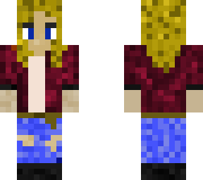 grungy blonde boy