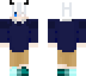 haft blind albino