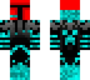 mandolorian gamer but red