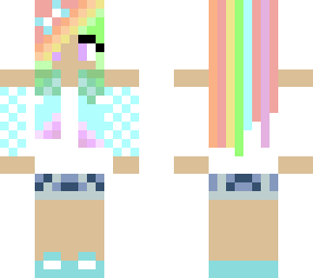 rainbow girl