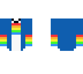 rainbow jumper (not fully finished)