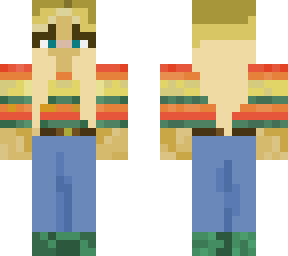rainbow jumper girl