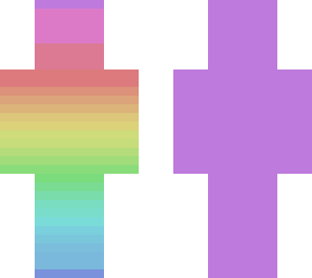 rainbow skin
