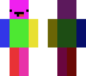 rainbow with shadow (pride month)