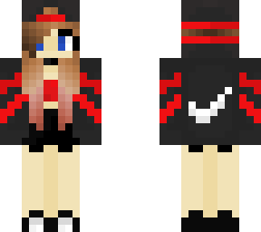 red nike girl (improved version!)
