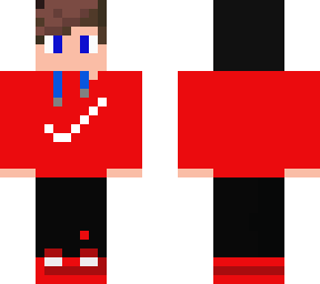 red nike skin