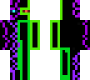 Robot Enderman | Minecraft Skin
