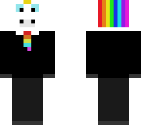 unicorn in a suit
