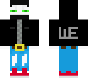 white enderman gaming skin (redo)