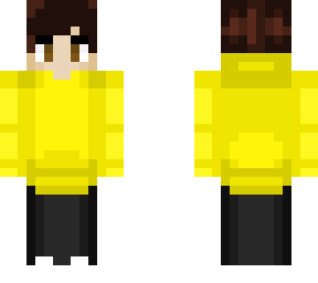 yellow hoodie boy