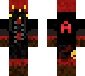 anarchy (demon oc) | Minecraft Skin