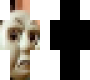 angry thomas minecraft skin!