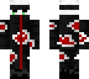 anime guy with akatsuki clothes