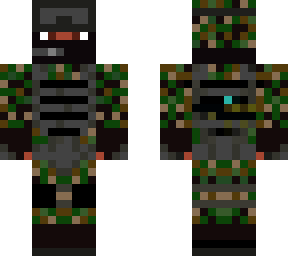 army guy with gun on back