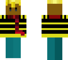 bee kid w headphones & scarf