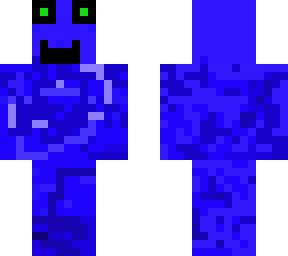 blue man