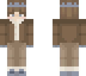 brown hair grey crown