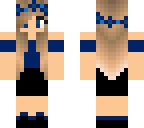 dark blue outfit