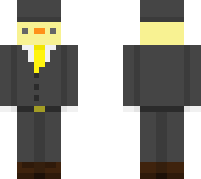 duck in a suit