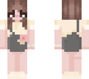 girl with overalls
