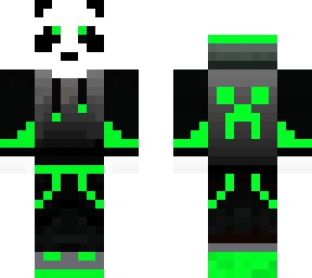green panda