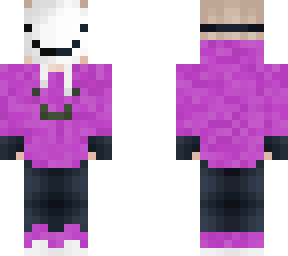 happy purple guy