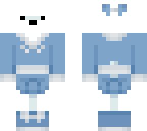 ice bear wearing autumn clothing (extra add-ins 2 ver.)