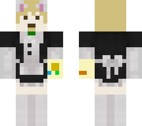 maid dress shaggy glove