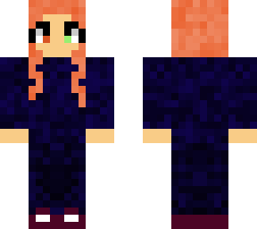 masked girl in a suit (fully broken mask)