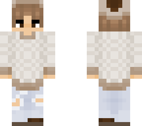 mocha oversized sweater boy version